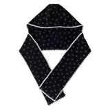 Smile quilted hat muffler