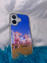 Furry Friends airpods case_Cow