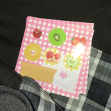 sparkle fruits sticker set