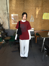 ブリアナヨム起毛ハーフTシャツ（3c）