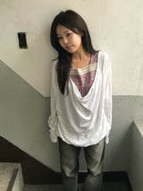 2-Color Signature Flare Denim Pants