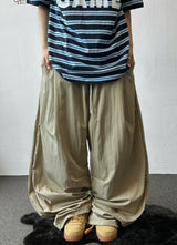 Cudi Parachute Balloon Fit Pants 4color