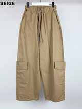 FOLD CARGO WIDE PANTS (5C)