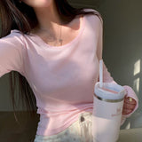[BELLIDE MADE] 8 colors テンセルレイヤードUネックTシャツ
