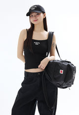 OCYN BASIC 6 PANNEL CAP_BLACK