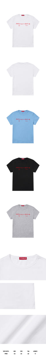 レッドスペルスリムストレッチTシャツ (SSSKNK-105)