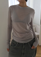TENCEL LONG SLEEVE TEE