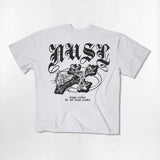 ゴシッククロスオーバーフィットTシャツ-4COLOR