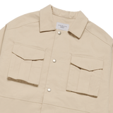 25SS オーバーサイズフォーポケットワークジャケット ベージュ