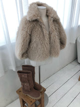 Swan Fur Jacket