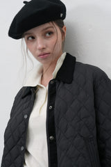 GNRL logo wool beret