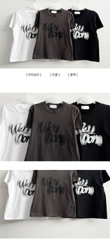 Well gradient short sleeve tee 