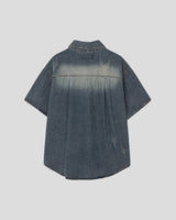 Weather Half Denim Jacket