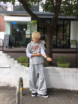 トーキョー レイヤリング クロップ ショートスリーブ Tシャツ 3C