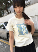 Guilty Patch Cotton Short Sleeve Tee