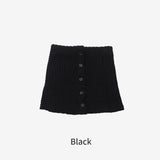 Elda Button Knit Skirt