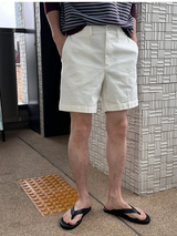 [S/S] サマーハーフバンディングショートパンツ((5color)