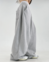 2000SOLD❤SIDE-PINTUCK PANTS