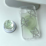 Green - スプリングスター Magsafe フォーンケース スマホグリップ セット
