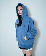 UNISEX 裏起毛パッチロゴパーカー