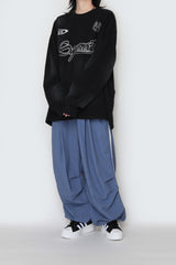 スプレーパッチ長袖Tシャツ