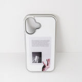 (MagSafe)Silver Bumper Case_The Text