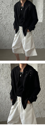 [S/S] Linen biker jacket (2color)