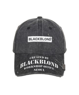 BBD パッチロゴワークショップピグメントキャップ (チャコール)