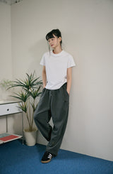 26SS★ Animal Stitch Pigment Sweatpants