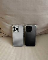 Overcast Black_Silver iPhone Galaxy Case(MagSafe)