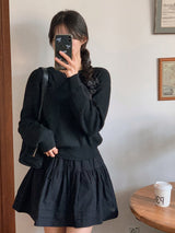 Winter Daily Basic Round Knit (11color)