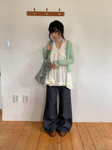 Ismi Non-Fade Wide Bootcut Denim Pants