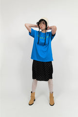 YWD LOGO T-SHIRTS_BLUE