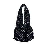 Dot halter top