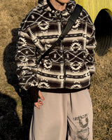 Elk Nordic Shearling Hood Jumper