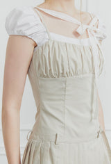 WENDY SHIRT DRESS beige