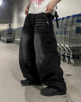 デレルジダードワイドデニムパンツ