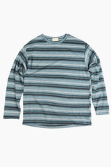 マルチボーダールーズ長袖Tシャツ