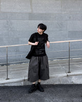 Aver Eyelet Cargo Bermuda Pants