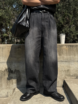 Ever denim two-tuck pants