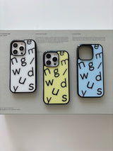 alphabet phone case
