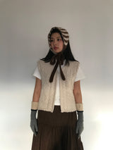 [MD Pick]ベイスリットカットアウトTシャツ (5color)