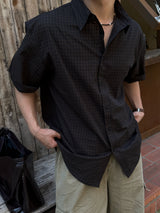 Kate short sleeve check shirt