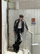 ASCLO Varsity Zip Up Cardigan (4color)