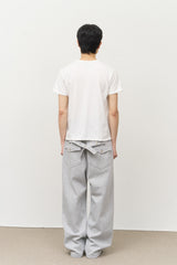 L Back Curved Pants