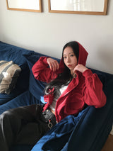 Labo High Neck Hooded Zip-Up (7c)