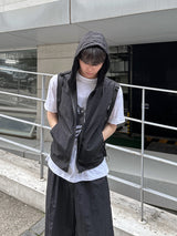 Nylon Hood Vest