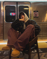 Utility Washing Wide Cargo Pants