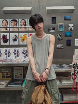 Flee Heart Pigment Sleeveless