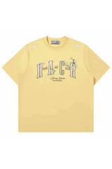 プレイドパッチカップルTシャツ